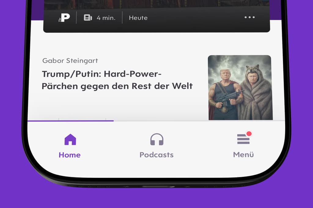 Detailansicht eines The-Pioneer-Artikels in der App